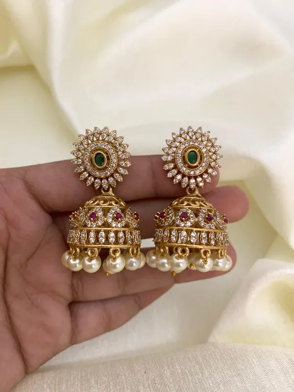 Dhvani_Antique_Jhumka_Earrings