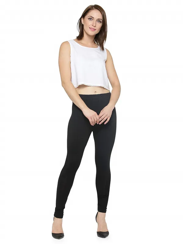 Cotton_Lycra_Strechable_Skinny_Fit_Ankle_Length_Leggings_For_Women
