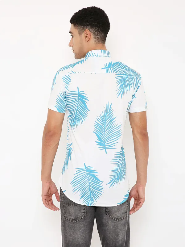 Lycra_fabric_digital_printed_Men's_ShirtHalf_Sleeves