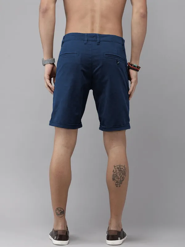 Navy_Blue_Cotton_Blend_Premium_Solid_Chino_Shorts_For_Men