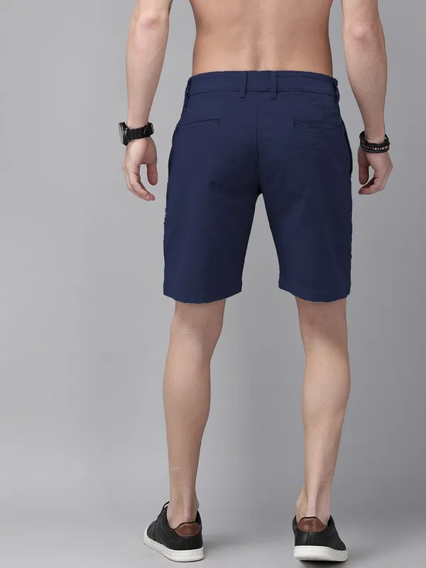 Navy_Blue_Cotton_Blend_Premium_Solid_Chino_Shorts_For_Men