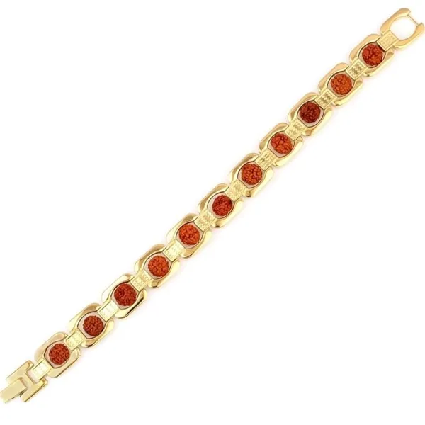 Golden_7_Mukhi_Rudraksh_Bracelet_For_Men_&_Women