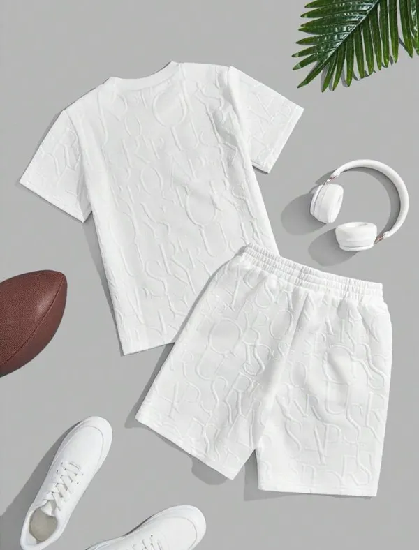 Letter_Printed_White_Color_Trendy_Top_and_Bottom_Set_For_Girls_and_Boys