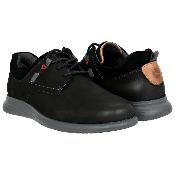 Black_Leather_Men_Round_Toe_Lightweight_Nubuck_Sneaker
