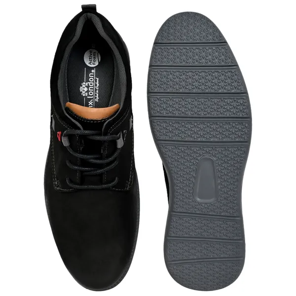 Black_Leather_Men_Round_Toe_Lightweight_Nubuck_Sneaker