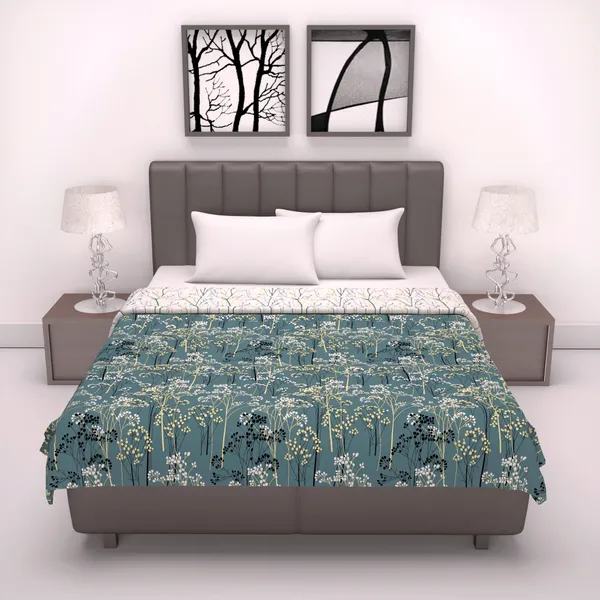 Microfiber_Reversible_Lightweight_Abstract_Double_Bed_AC_Dohar_Blanket_-_Beetle_Grey