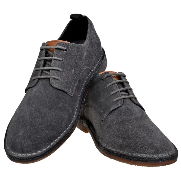 Grey_Suede_Men's_Formal_Lace-Up_Shoes_with_Memory_Foam_Comfort