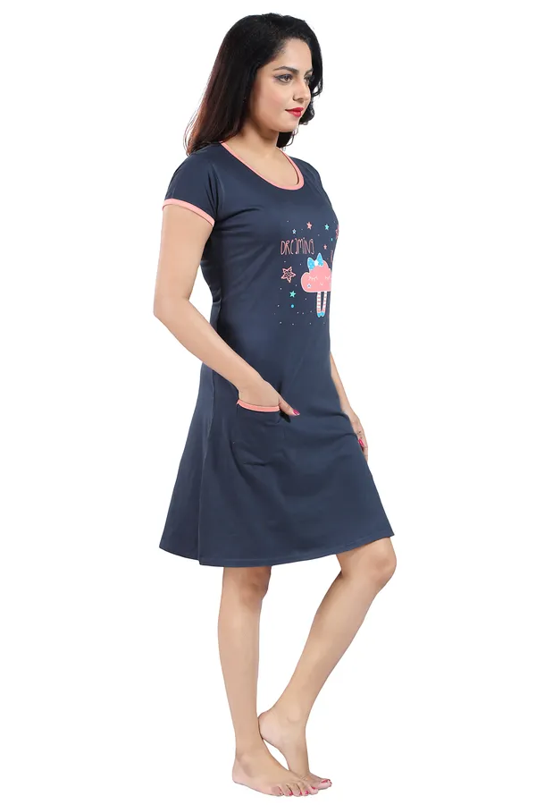 Cotton_Pink_Nighty_For_women