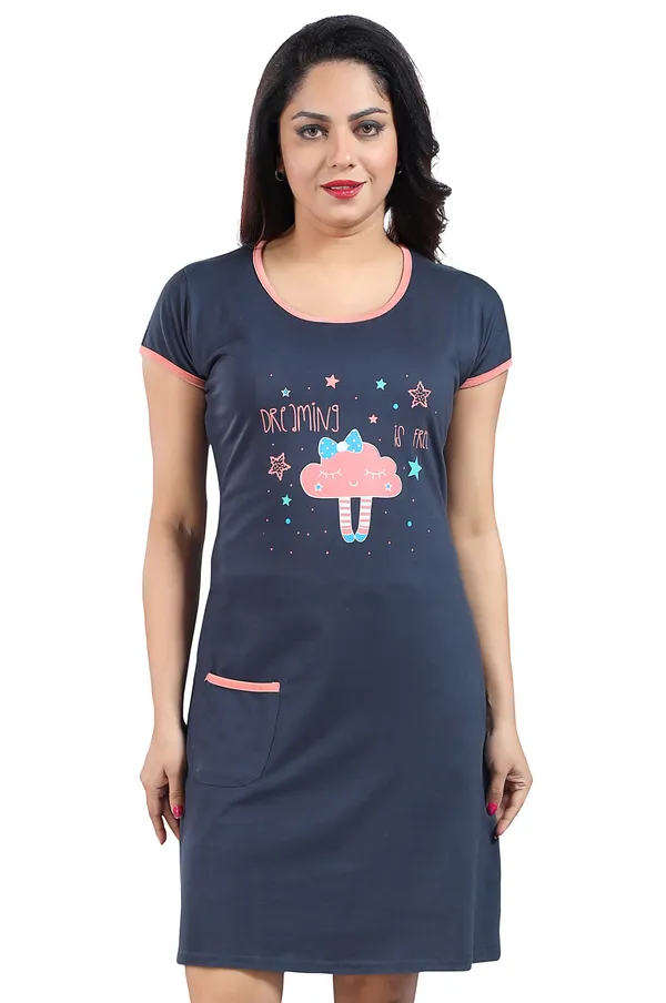 Cotton_Pink_Nighty_For_women