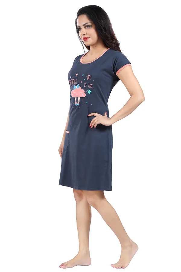 Cotton_Pink_Nighty_For_women
