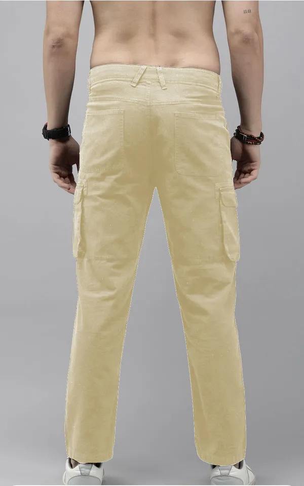 Off_White_Cotton_Blend_Slim_Fits_Mens_Cargo