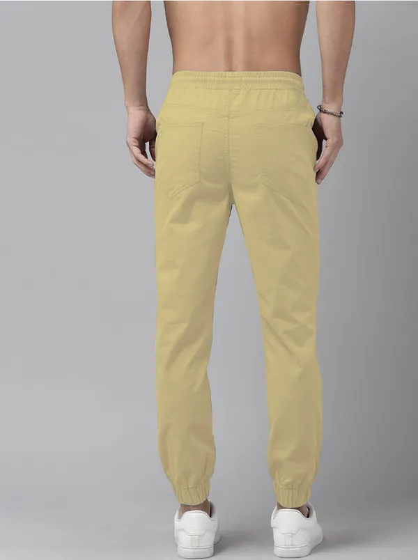 Off_White_Cotton_Blend_Premium_Solid_Joggers_For_Men