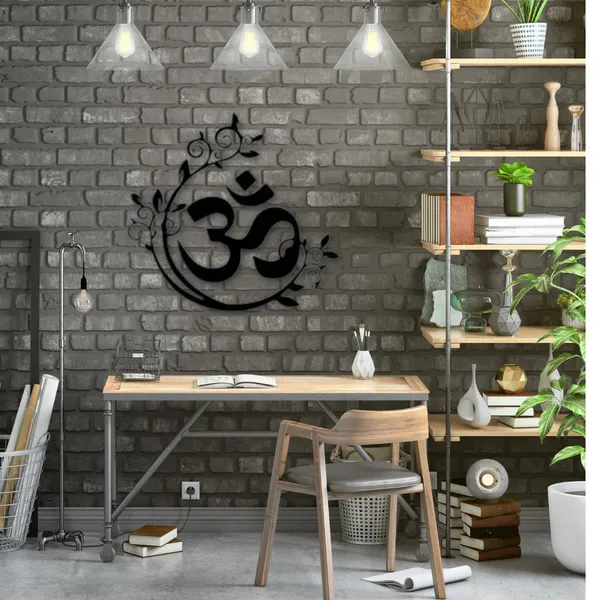 Om_Blossom_Garland_Wood_Wall_Art