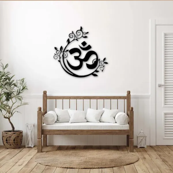 Om_Blossom_Garland_Wood_Wall_Art
