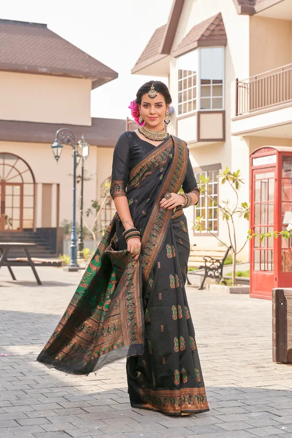 BLACK_KANJIVARAM_SILK__SAREE