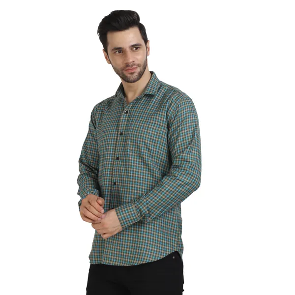 Indigo_cotton_fabric_checks_design_full_sleeve_shirt