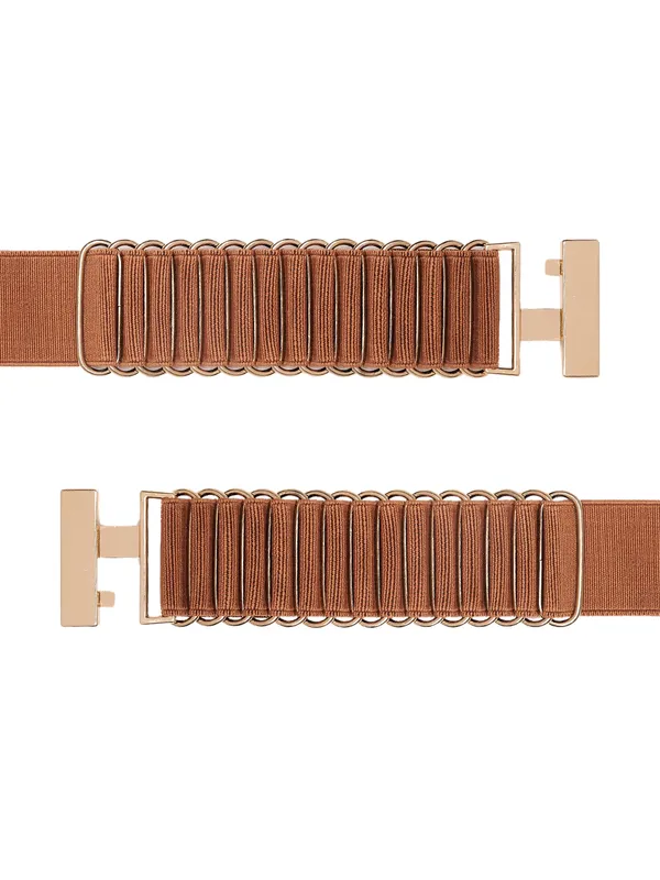 Brown_Metal_Belt_For_Women