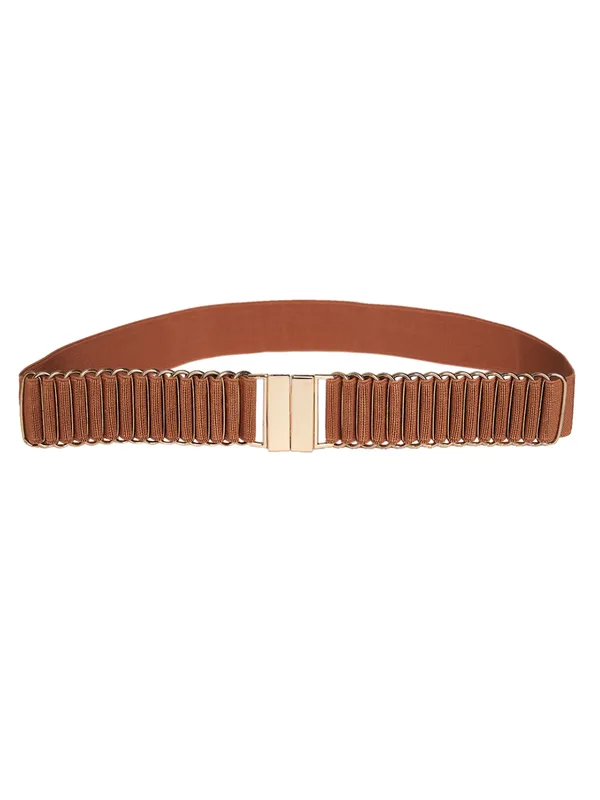 Brown_Metal_Belt_For_Women