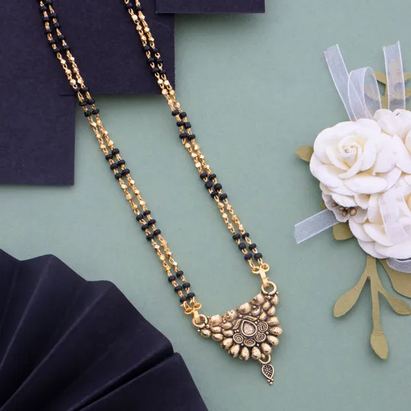 Stylish_Gold_Plated_Mangalsutra__|_22_K_Gold_Plated