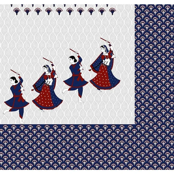 Cotton_Printed_Double_Bedsheet_(Blue)_with_set_of_2_Pillow_Covers