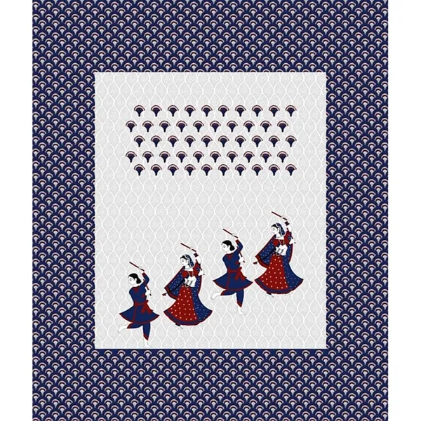 Cotton_Printed_Double_Bedsheet_(Blue)_with_set_of_2_Pillow_Covers