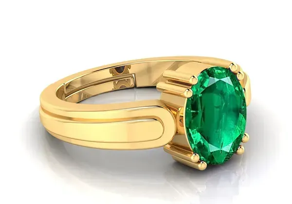 Panna_Stone_Created_Panna_Stone_Emerald_Ring_Adjustable_Woman_Man_Ring