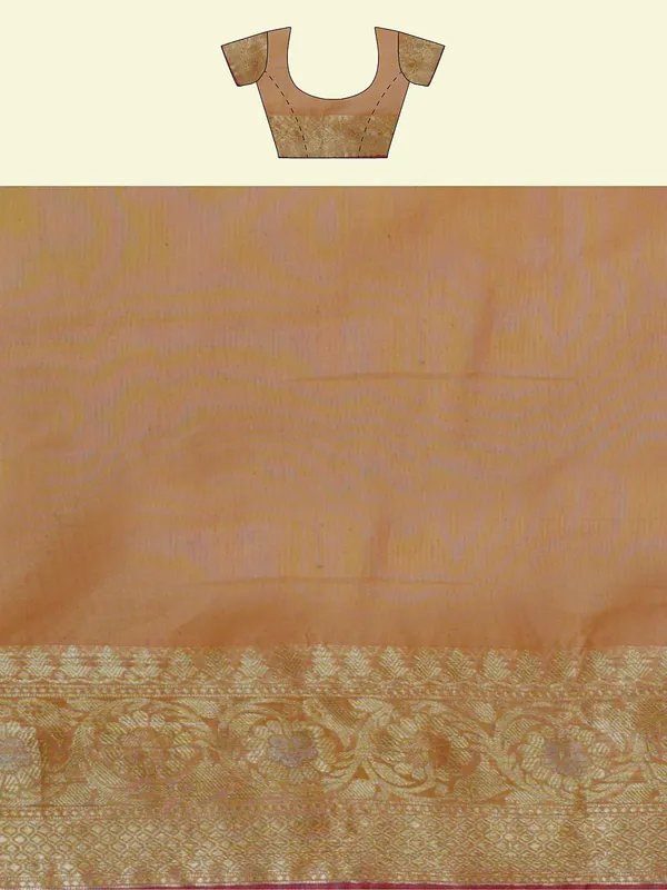 Beige_Cotton_Silk_Banarasi_Sarees_For_Women