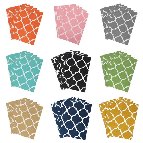 Pack_of_6_Pieces_Cotton_Black_Ogee_Printed_Place_Mat_for_Dining_and_Center_Tablefor_Dining_Table