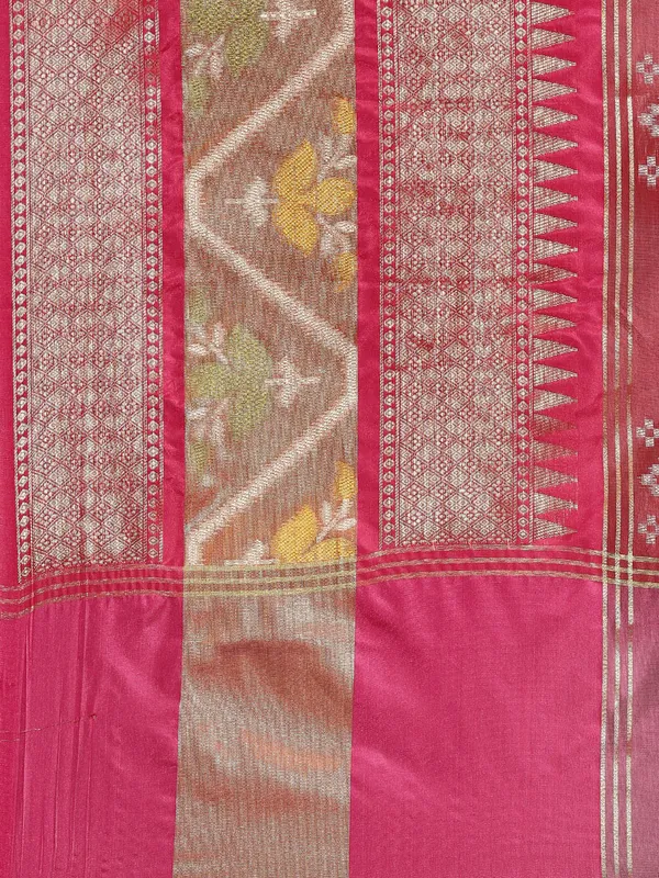 Magenta_Art_Silk_Banarasi_Sarees_For_Women