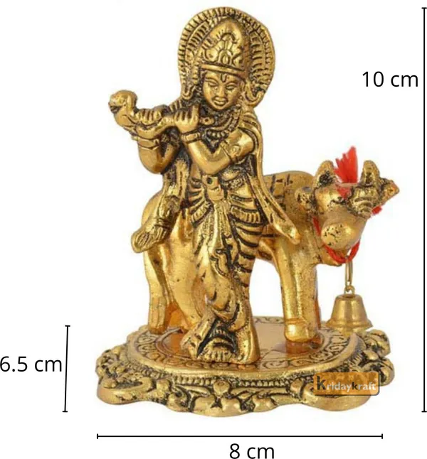 Kamdhenu_Cow_With_Krishna_Idol_Metal_Statue_For_Pooja