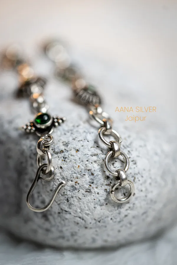 925_Pure_Sterling_Silver_|_Aabharan_Dual_Designer_Bracelet_|_Well_Stamped_&_Hallmarked