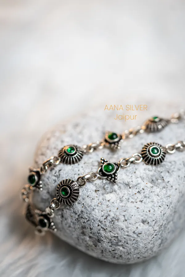 925_Pure_Sterling_Silver_|_Aabharan_Dual_Designer_Bracelet_|_Well_Stamped_&_Hallmarked
