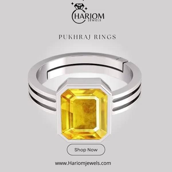 Yellow_Pukhraj_Panchdhatu_Created_Sapphire_Gemstone_Gold_Plated_Ring_For_Men_And_Women_From_4.25_Ratti_to_20.25_Ratti