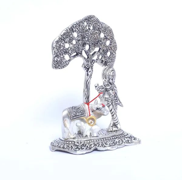 Metal_Krishna_Idol_Statue_With_Kamdhenu_Cow_Standing_Under_Tree_Showpiece_Figurine_For_Pooja_Room_Gift