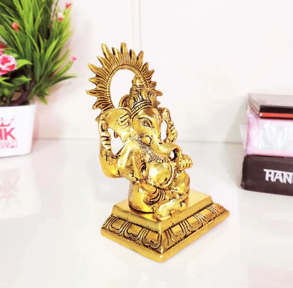 Ganesha_Metal_Statue_Decorative_Showpiece