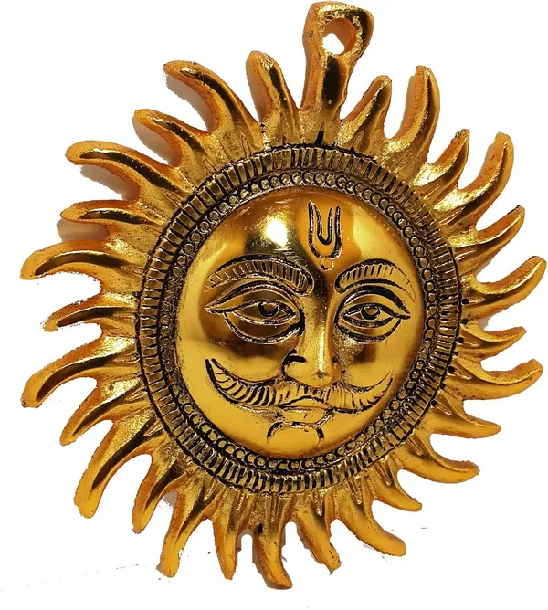 Prince_Home_DCor_Gifts_Wall_Hanging_Sun_(_Suraj)_For_Door_Hanging_Decorative_Showpiece_-_13_Cm_(Wood