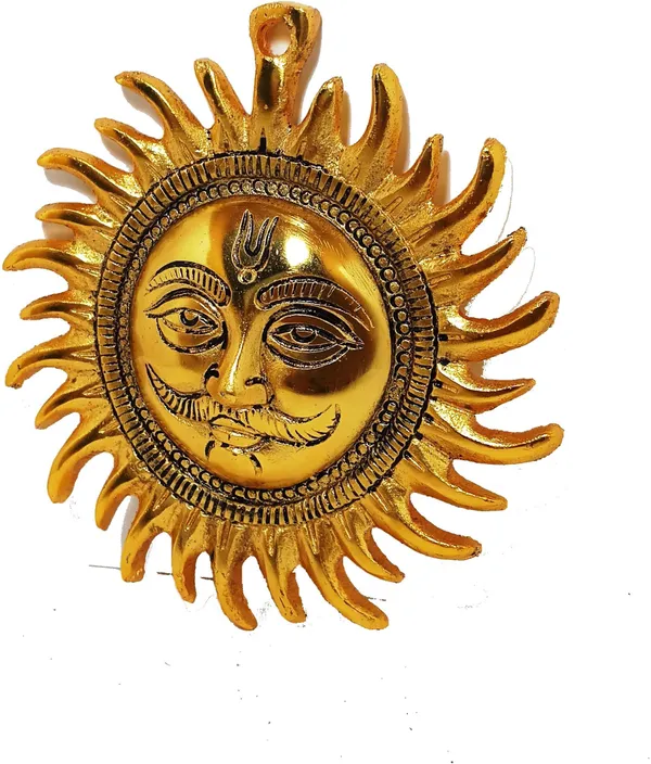 Prince_Home_DCor_Gifts_Wall_Hanging_Sun_(_Suraj)_For_Door_Hanging_Decorative_Showpiece_-_13_Cm_(Wood