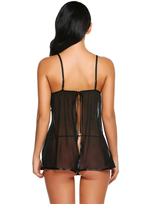 Black_Back_Open_Babydoll_Dress_For_Women