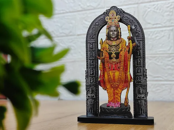 3_pcs_COMBO_of:_Ram_janmbhoomi__Mandir_Ayodhya_multi_layer_model_+_Ram_lalla_idol_murti_+_freege_Magnet