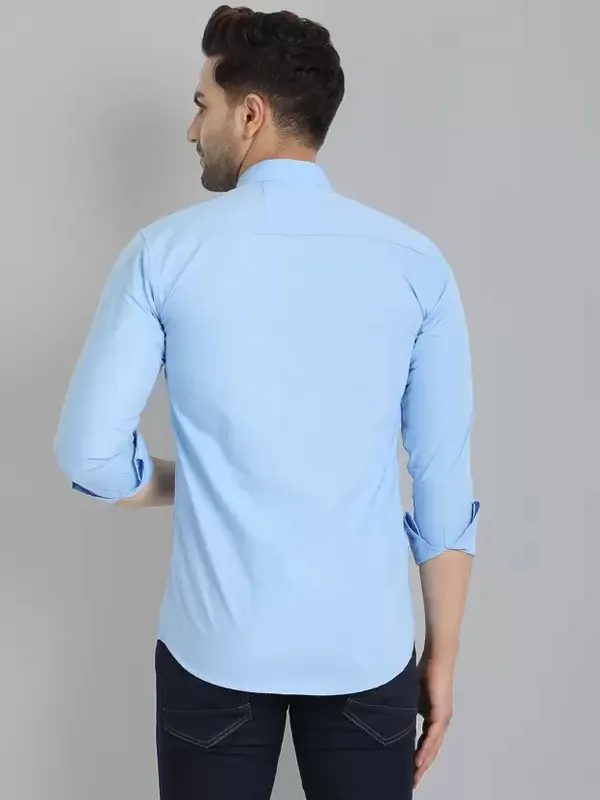 Sky_Blue_Color_Solid_Shirt
