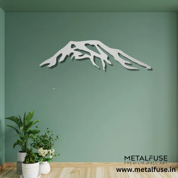 Metal_Wall_Art_for_Home_Decoration__|_Mount_Rainier__|_Silver