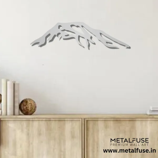 Metal_Wall_Art_for_Home_Decoration__|_Mount_Rainier__|_Silver
