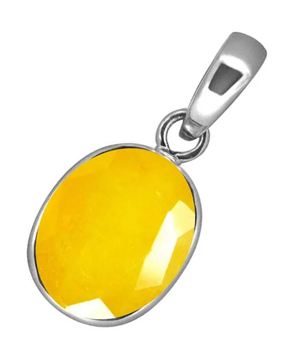 7.25_Ratti_Yellow_Sapphire_(Pukhraj)_Yellow_Sapphire_(Pukhraj)_Pendant