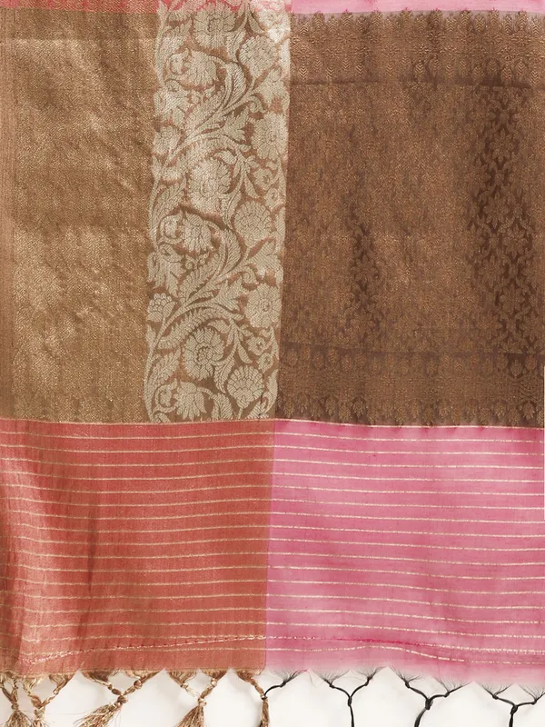 Magenta_Masrise_Cotton/Cotton_Banarasi_Sarees_For_Women