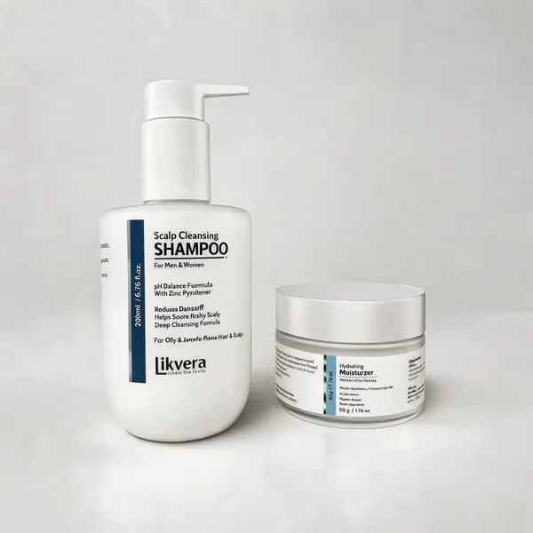 Likvera_Scalp_Cleansing_Shampoo_and_Face_Moisturizer_Combo