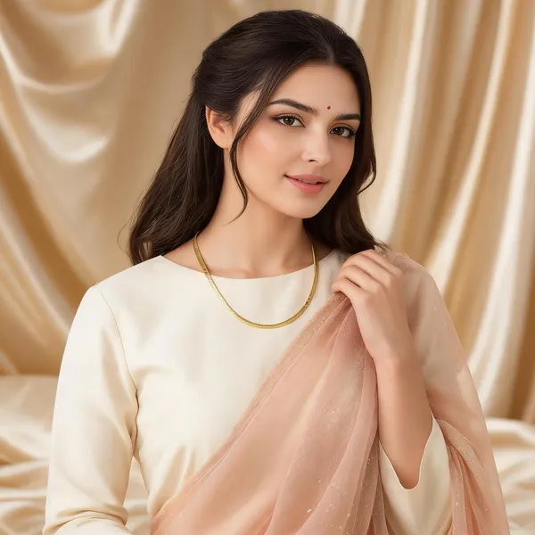 Ilanja_Gold-Tone_Flat_Snake_Chain_Choker_Necklace_for_Women