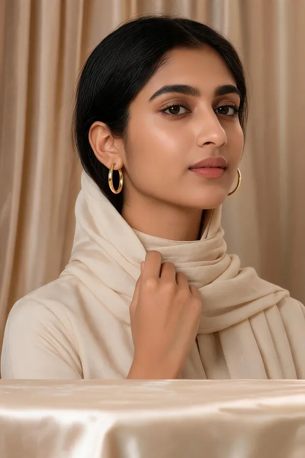 Ilanja_Rose_Gold-Tone_Rainbow_Heart_Hoop_Earrings
