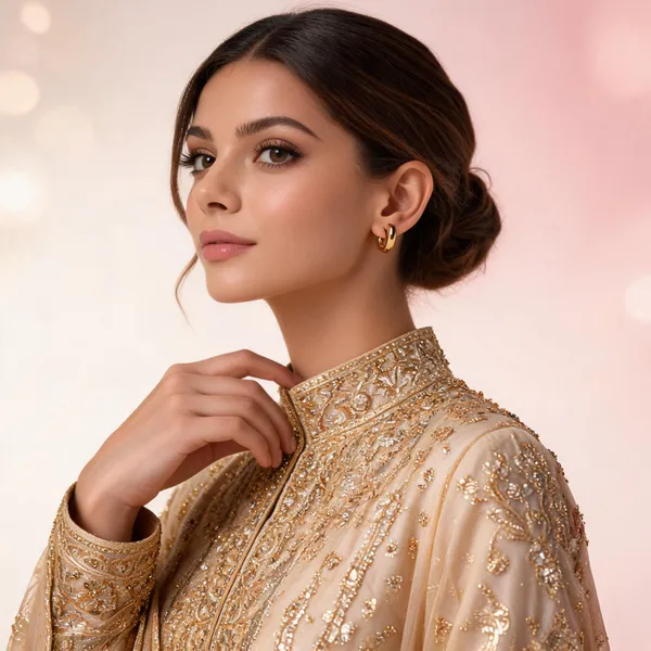Ilanja_Gold_Classic_Huggie_Earrings_for_Women