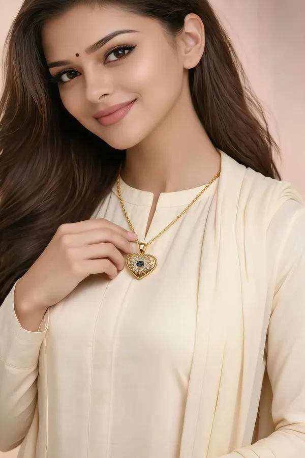 Ilanja_Gold_Heart_Pendant_Necklace_for_Women