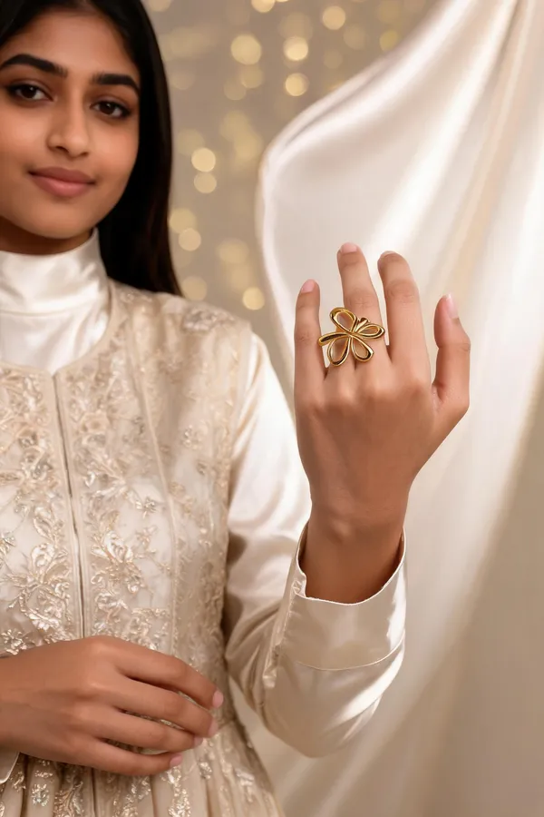 Ilanja_Gold_Infinity_Bow_Ring_for_Women